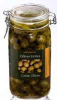 Grüne Oliven mit Stein 1,55kg